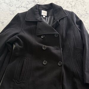 Croft & Barrow Black Dress Coat